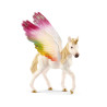 UNICORNIO ARCO IRIS ALADO POLTRO  BAYALA Schleich 79577