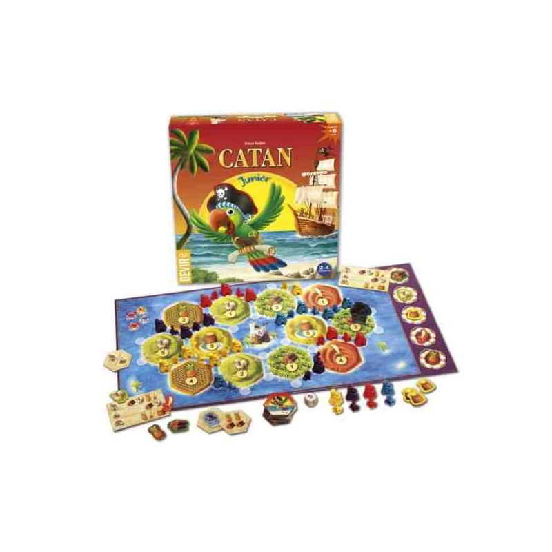 CATAN JUNIOR(Trilingue) Joc de taula (+ 6 Anys,+ 2 Jugadors) Devir