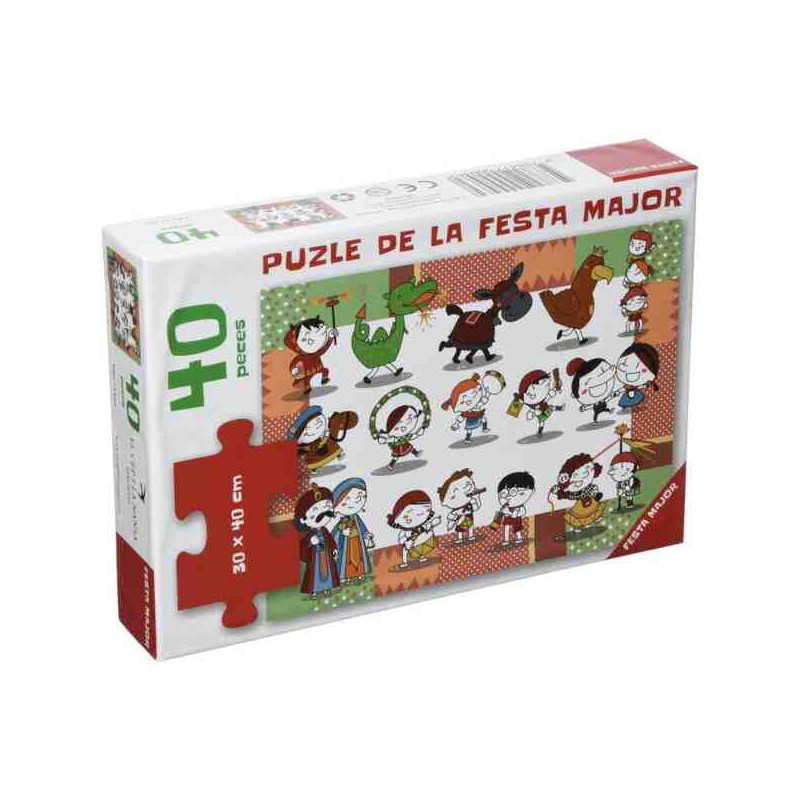 FIESTA MAYOR  puzzle 40pcs.