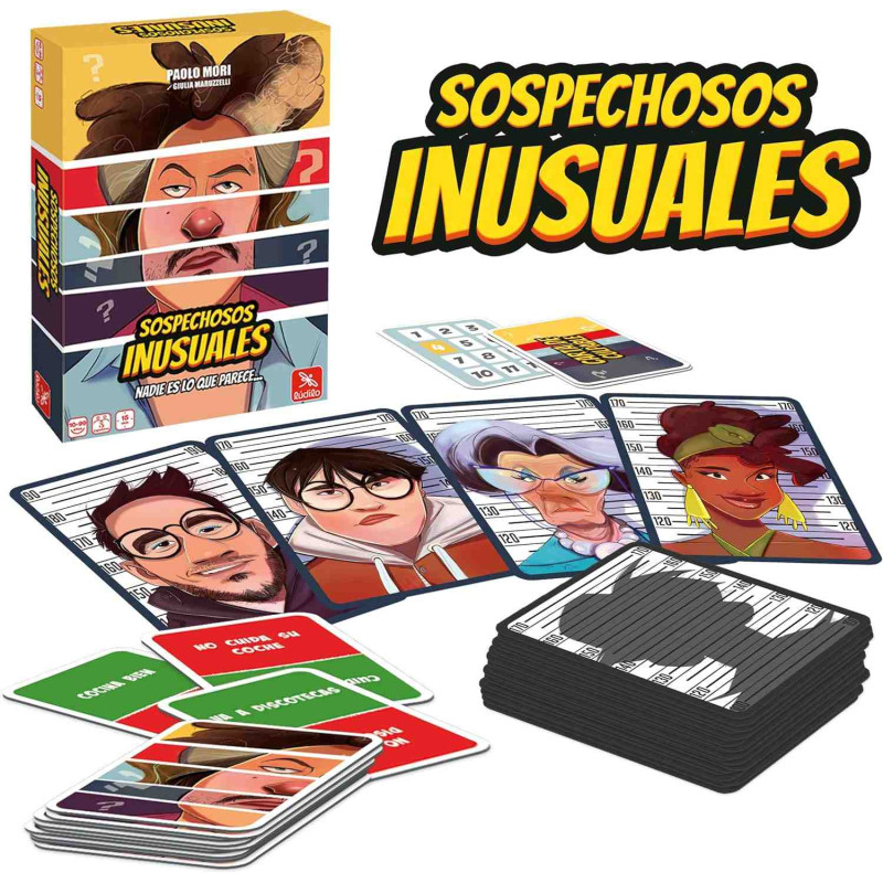 SOSPECHOSOS INUSUALES Juego Cooperativo Ludilo