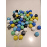 BOLSA 60 CANICAS SURTIDAS DE COLORES