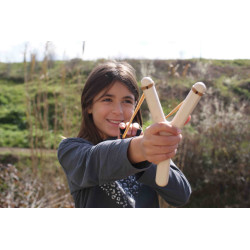 TIRAXINES DE FUSTA AMB BOLES DE SURO MoraPlay