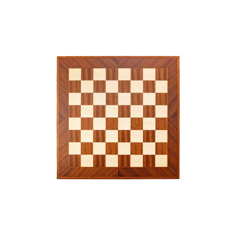 TAULER ESCACS SAPELLI DIAGONAL MATE 45 CM. 