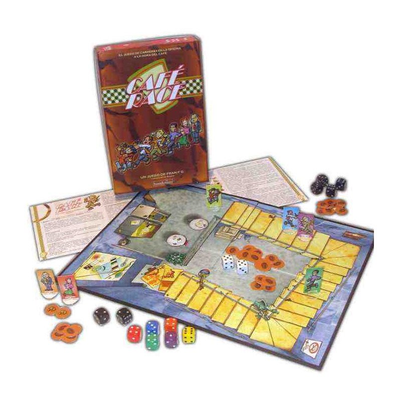 CAFÉ RACE Joc de taula + 10 Anys,3-6 Jug. Homoludicus