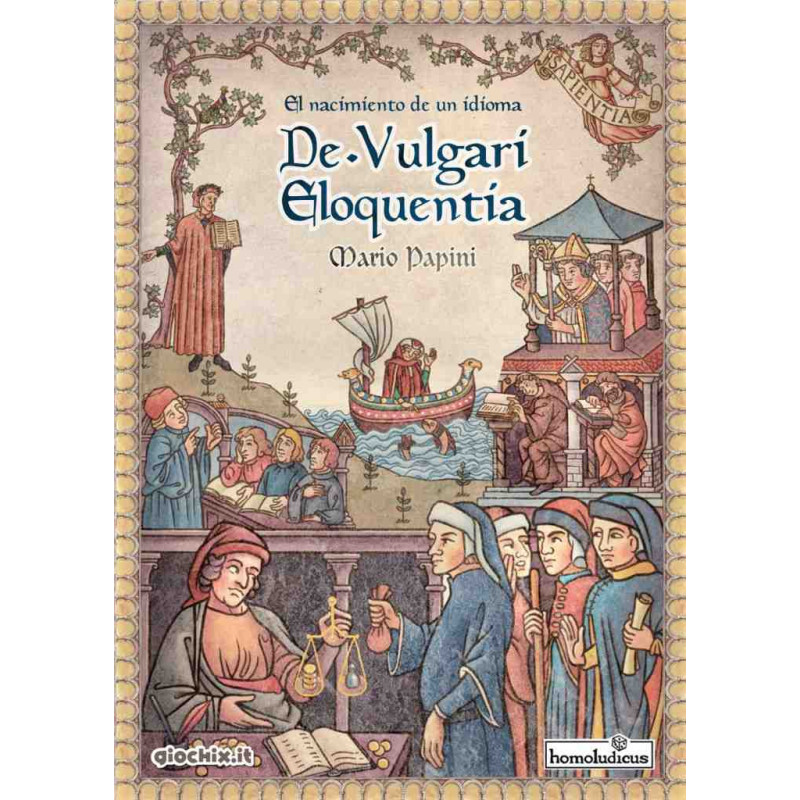DE VULGARI ELOQUENTIA Joc de taula +14 Anys,2-5Jug. Homoludicus