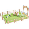SET SALT D'OBSTACLES HIPICA Casa de nines Little Friends Haba 302166