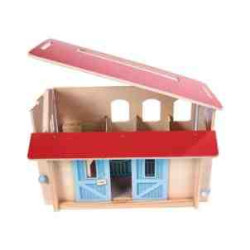 ESTABLE DE CAVALLS Casa de nines Little Friends Haba 302168