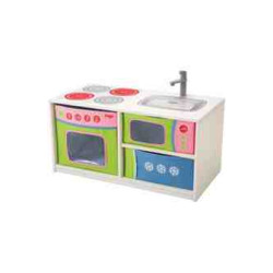  CUINA BANQUETA DE FUSTA HABA (72X36X36 cm.) HA8085