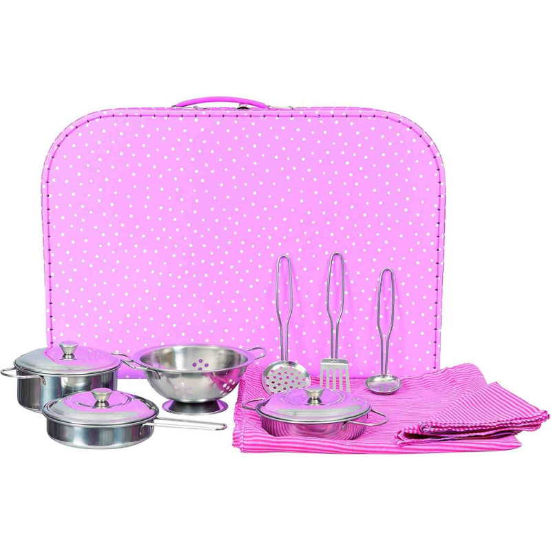 MALETI ROSA SET DE CUINA EdmontToys 540029