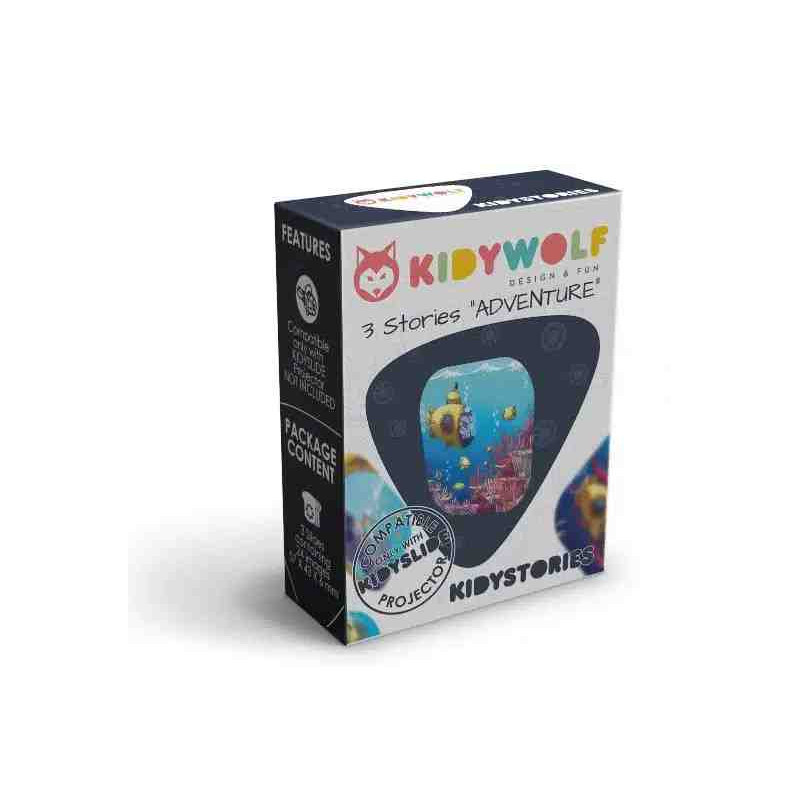 KIDYSTORIES PER PROJECTOR (3 Histories Aventures del mon per llinterna projectora)  Kidywolf