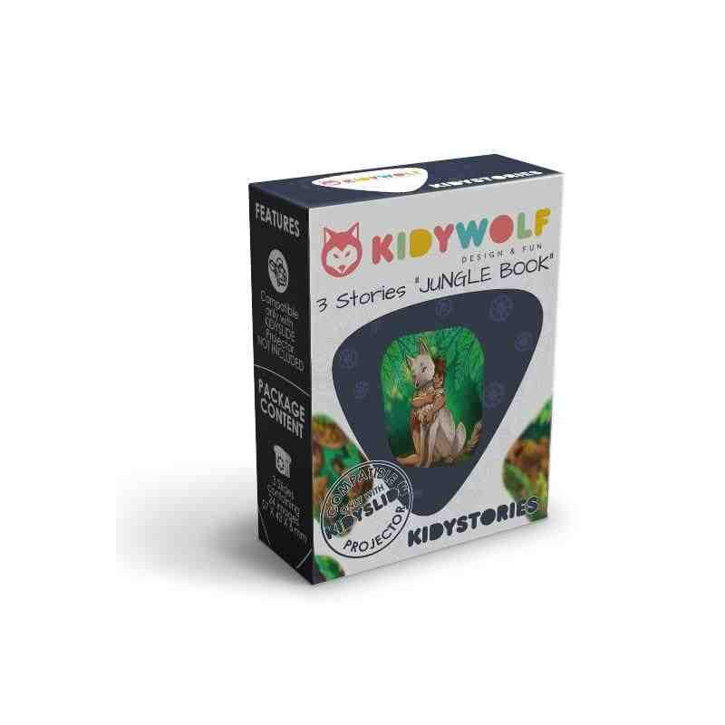 KIDYSTORIES PER PROJECTOR (3 aventures Jungle Book per lllinterna projectora) Kidywolf