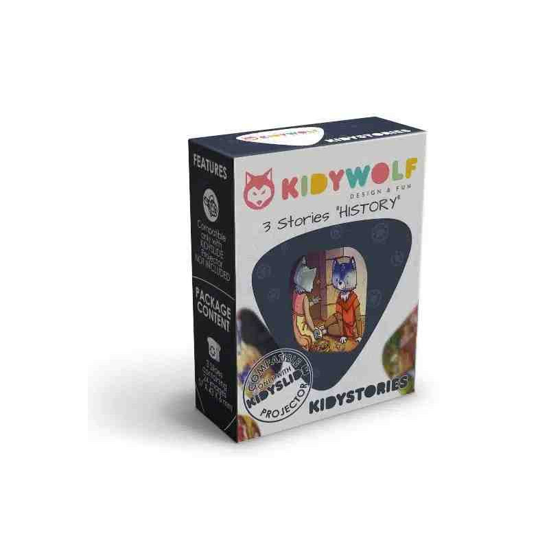 KIDYSTORIES PER PROJECTOR (3 Aventures History per llintera projectora) Kidywolf