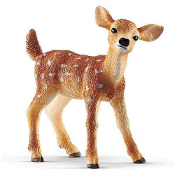CRIA CERVATO DE COLA BLANCA  Schleich  Wild Life Bosque 14820
