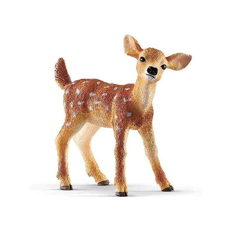 CRIA CERVOL DE CUA BLANCA Schleich  Wild Life Bosc 14820