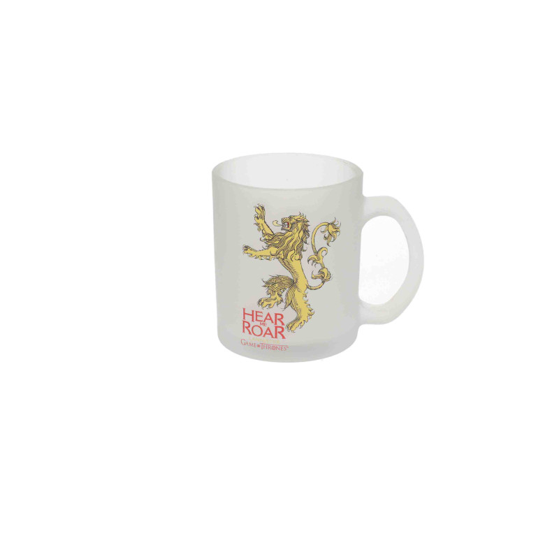 TASSA DE VIDRE TRANS.LANNISTER Joc de Trons  (Game of Thrones)