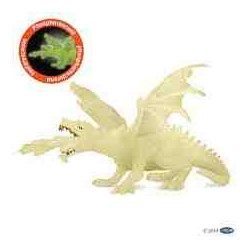 DRAGON  FOSFORESCENTE Medieval fantastico Papo 36009