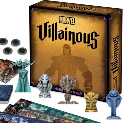 VILLAINOUS DISNEY MARVELJuego de mesa + 12 Años, 2-4 Jugadores Ravensburger