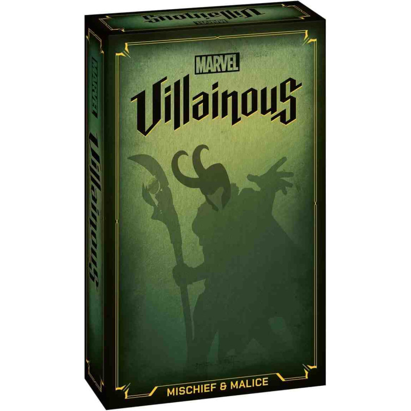  VILLAINOUS DISNEY : MISCHIEF & MALICE MARVEL Juego de mesa + 12 Años,2-3 Jug. Ravensburger