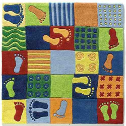 ALFOMBRA PISADAS Haba 2883