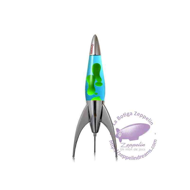 TELSTAR LÁMPARA DE LAVA AZUL / VERDE MATHMOS