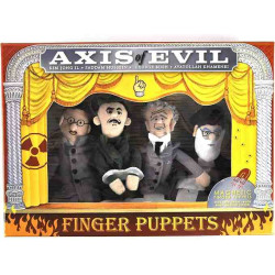AXIS OF EVIL FINGER PUPPETS MAGNETIC Marionetas Unemployed Philosophers Guild
