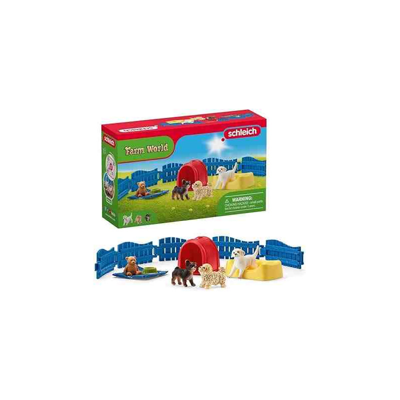 RECINTE PER GOSSOS  Schleich  Granja 42480 