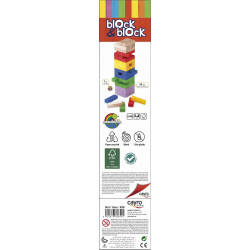 BLOCK & BLOCK COLORES  - JENGA Cayro 859
