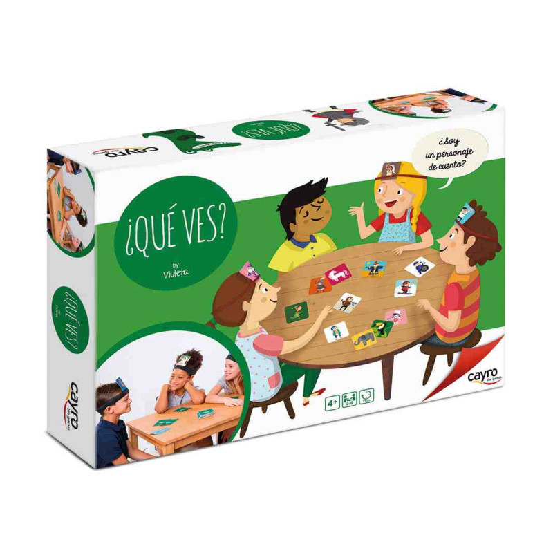 ¿ QUE VES? Juego de mesa + 5 Años, 2-6 Jugadores Cayro 887