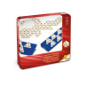 DOMINO TRIANGULAR  Juego de mesa METAL BOX (+ 8 Años, 2-4 Jug.)  Cayro 754