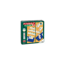 RUMMI CLASSIC 6 JUGADORS METAL BOX +8 Añs,2-6 Jugadores Cayro 759