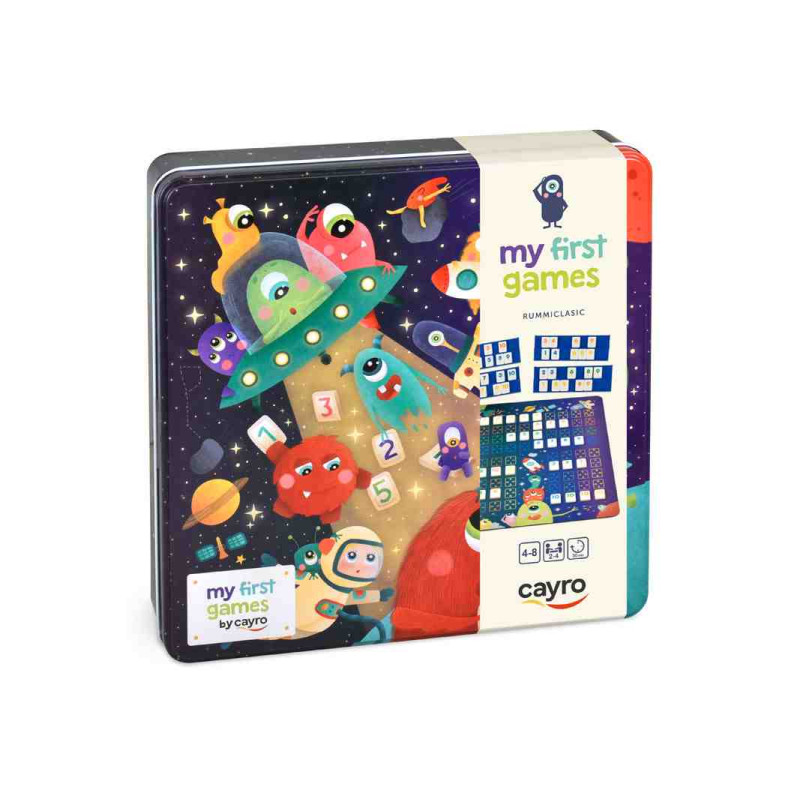 MY FIRST RUMMICLASSIC Joc de taula + 4 Anys,2-4Jugadors Cayro 7044