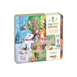 MAY FIRST 6 JUEGOS CLASICOS de mesa + 4 Años, 2-4 Jugadores Cayro 7041