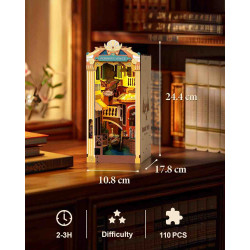 ROMANTIC VENICE Book Nook & Wonderland 3D Kit fusta Robotime Rolife DIY
