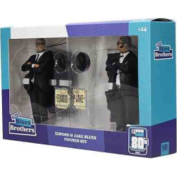 JAKE I ELWOOD SET 2 FIGURES 17cm.(Blues Bro) Cinema
