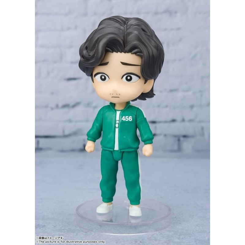 GI-HUN SQUID GAME FIGUARTS MINI 9cm. Tamashii   Netflix "El juego del calamar"