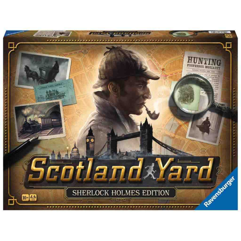 SCOTLAND YARD Scherlock Holmes Joc de taula + 10 Anys,2-6 Jugadors Ravensburger