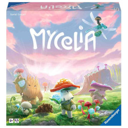 MYCELIA Joc construcció de baralles + 9 Anys, 1-4 Jugadors Ravensburger (Castellano)