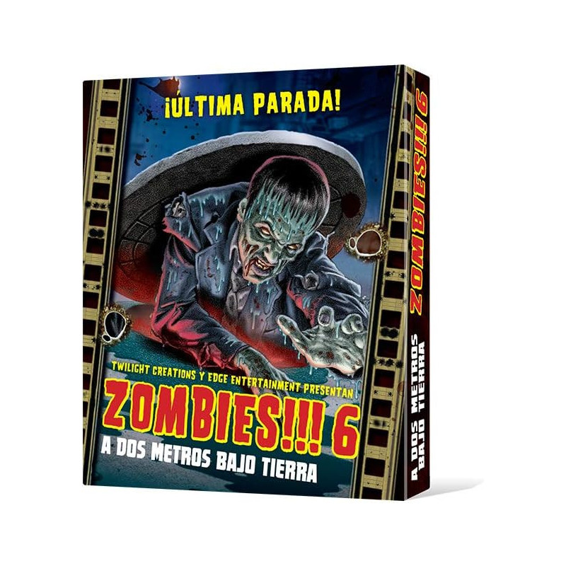 ZOMBIES!!!6:A DOS METROS BAJO TIERRA Joc de taula Expansió Edge