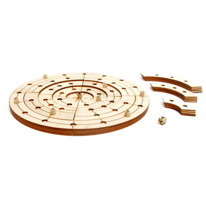 LABYRO (Laberint) Joc de taula de fusta artersanal i sostenible