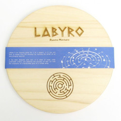 LABYRO (Laberint) Joc de taula de fusta artersanal i sostenible