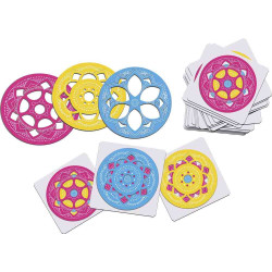 MAGIC MANDALA Joc de cartes + 6 Anys, 1-4 Jugadors Mercurio