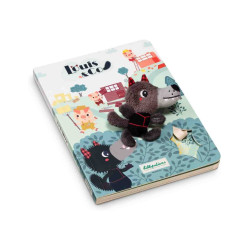 CUENTO LOS TRES CERDITOSCON MARIONETA LOBOLilliputiens 83410