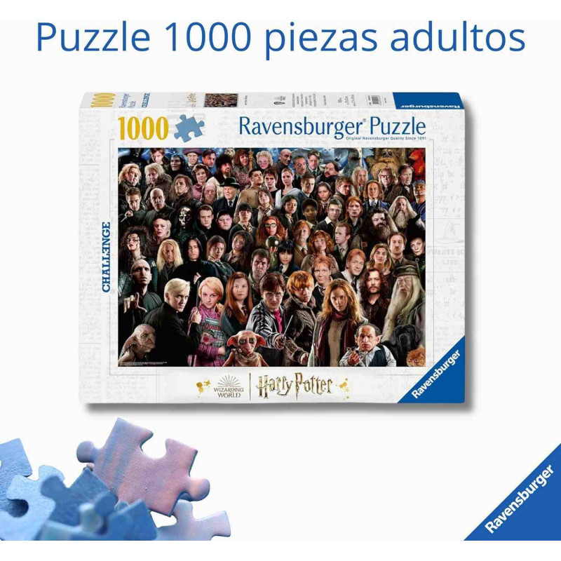 HARRY POTTER CHALLENGE Puzzle 1000 pcs. Ravensburger 00457