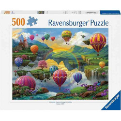 AIR BALLOON VALLEY 500 pcs. Puzzle Ravensburger. 01190