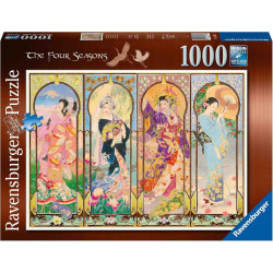 THE FOUR SEASONS LES CUATRO ESTACIONS 1000 pcs. Puzle Ravensburger