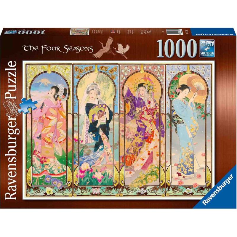 THE FOUR SEASONS LES CUATRO ESTACIONS 1000 pcs. Puzle Ravensburger
