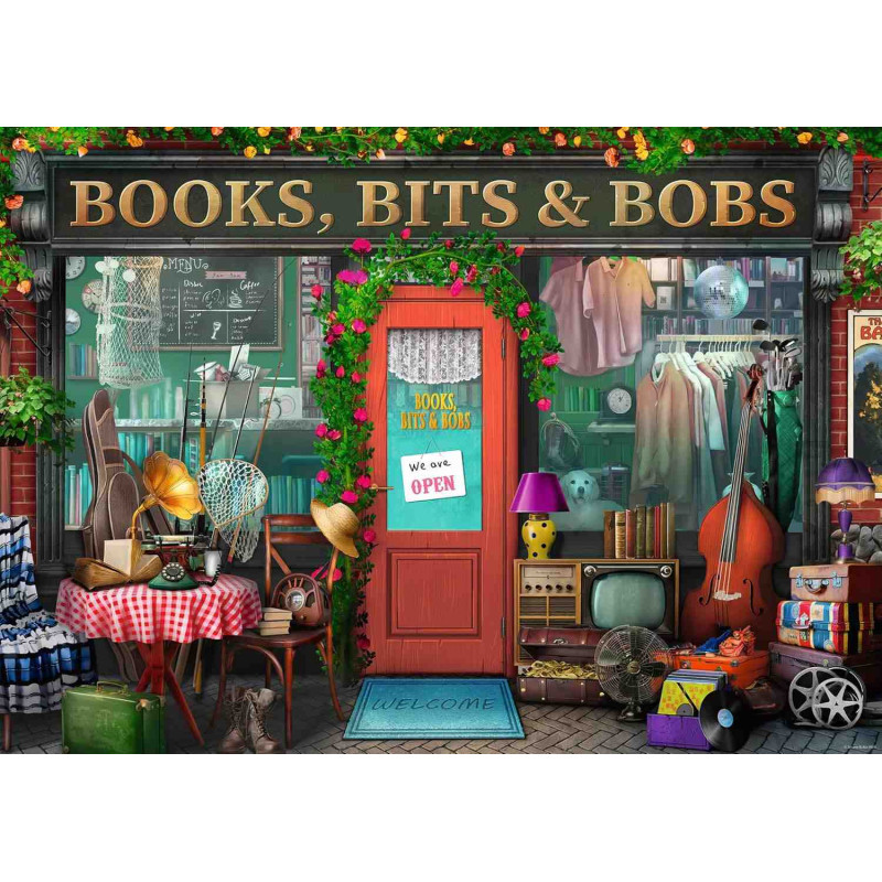 BOOKS BITS & BOBS LIBROS MUSICA ..1000 pcs. Puzlze Ravernsburger