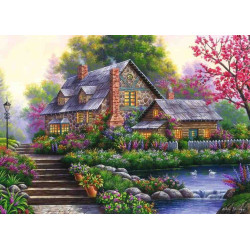 CASA EN LA NATURA 1000 pcs. Puzle Ravensburger