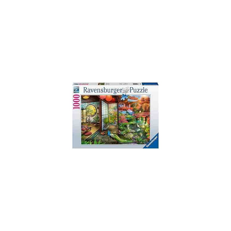 JAPANESE GARDEN JARDIN JAPONES 1000 pcs. Puzzle Ravensburger 00635