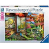 JAPANESE GARDEN JARDI JAPONES 1000 pcs. Puzle Ravensburger 00635